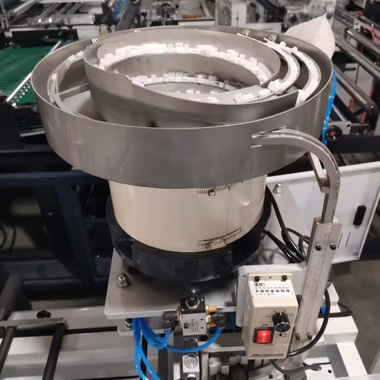 EVAスライダージッパービニール袋製造機、ジッパーアタッチメントオートスライダー付き衣料品包装袋用